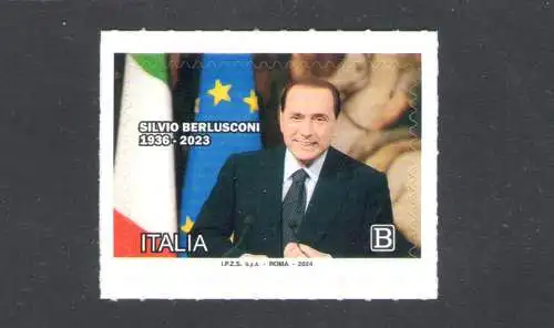 2024 Italien - Silvio Berlusconi Einzelwert - postfrisch **