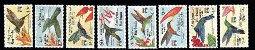 1993 Barbuda, Fauna, Vögel - Yvert Nr. 1290/97 - postfrisch**