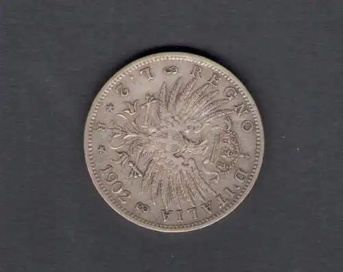 1902 Vittorio Emanuele III - 2 Lire Silber - BB