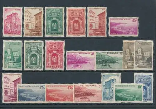 1939-41 München - Diverse Ansichten 20 Werte, Nr. 169/183 - postfrisch**