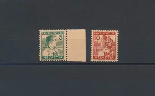 1915 SCHWEIZ, Pro Juventute, Nr. 149/50 - 2 Werte, postfrisch**