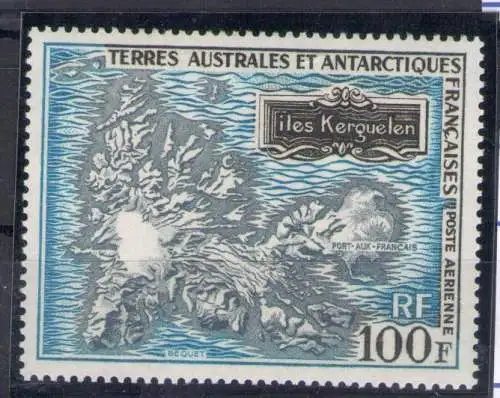 1970 TAAF - FRANZÖSISCHE ANTARKTIS - Luftpost Yvert Katalog Nr. 20 - MNH **