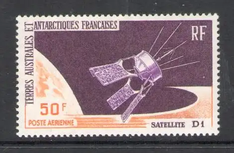 1966 TAAF - Luftpost - Yvert Nr. 12 - Satellite - MNH **