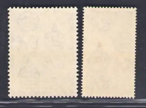 1948 Negri Sembilan, Stanley Gibbons n. 40/41 - postfrisch**