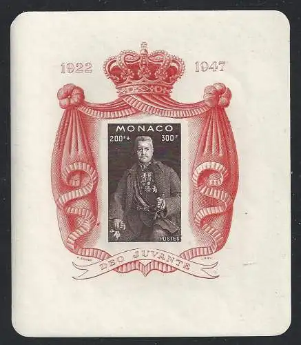 1947 MONACO, BF 2 MNH/**