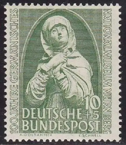 1952 DEUTSCHLAND - Nr. 38 postfrisch / **