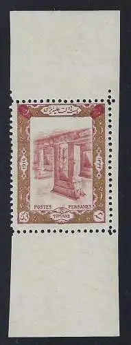 1915 Perserpost, Yvert Nr. 383 - MNH ** PRÄCHTIGER AUFKLEBER