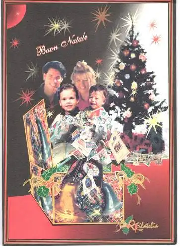 1999 Italien - Republik, Folder - Weihnachten Nr. 6 postfrisch **