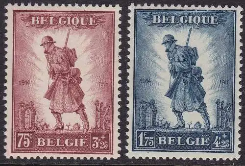 1932 Belgien - Nr. 351/352 2v. MNH/**