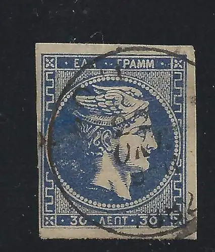 1882 Greece/Grecia, Nr. 53 30 Lepta Übersee GEBRAUCHT