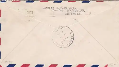 1939, Havanna Rocket Mail Erstes Postversuch in Lateinamerika