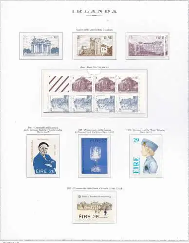 1982-1999 Irland, VEREINIGTE REPUBLIK Nr. 487/1212 - postfrisch**