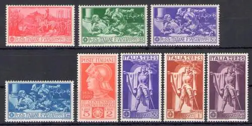 1930 Italia - Francesco Ferrucci n. 276/80 + Luftpost Nr. 18/20 - postfrisch **