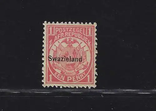 1889-90 Swasiland - Aufdruck Swazieland, Stanley Gibbons Nr. 1 - MNH **