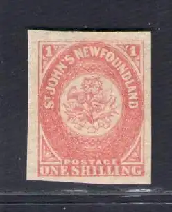 1862-64 TERRANOVA SG 23 - 1 Rosa Schilling - MH*