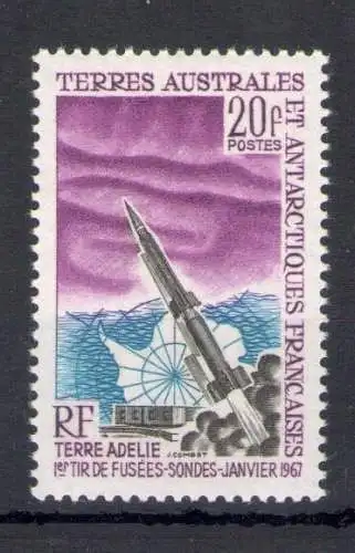 1967 TAAF - FRANZÖSISCHE ANTARKTIS - Yvert Katalog Nr. 23 - MNH **