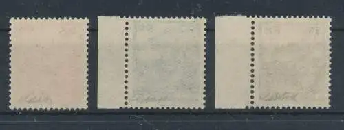 1933 Liechtenstein, n. 111/113, Verschiedene Ansichten, 3 Werte, Zertifikat Giulio Bolaffi, postfrisch **