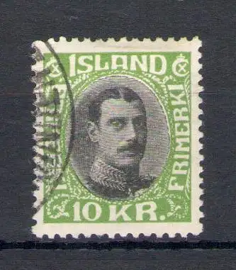 1931-34 Island, Nr. 153 - König Christian X. - gebraucht