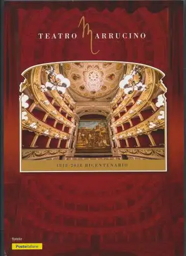 2018 Italien - Republik, Folder - Teatro Marrucino Nr. 561 - postfrisch **