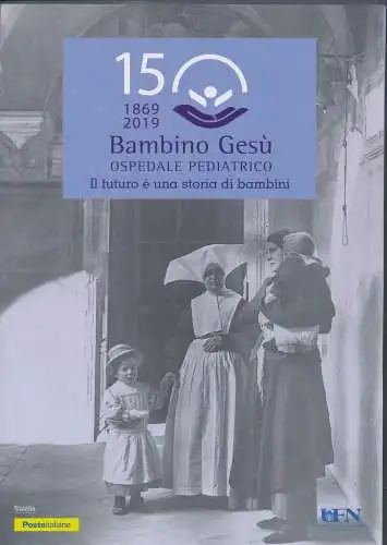 2019 Italien - Republik, Folder - Krankenhaus Bambino Gesù Nr. 644 - postfrisch **