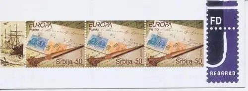 2008 EUROPA CEPT Serbien Libretto La Lettera MNH **