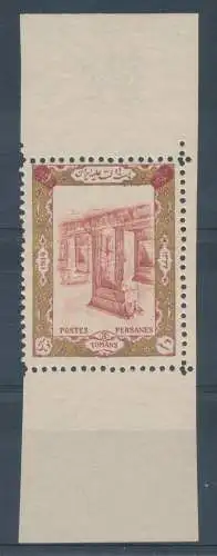 1915 Perserpost, Yvert Nr. 383 - MNH ** PRÄCHTIGER AUFKLEBER