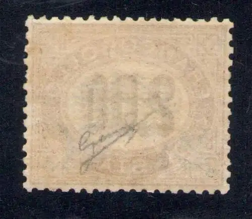 1878 Italien - Königreich, Nr. 34 Service überdruckt, MLH * Cert. Blond