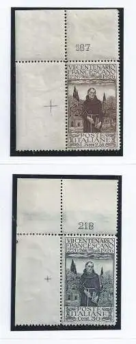 1926 Italien - Königreich, Nr. 193 197 MNH ** TABELLENNUMMER