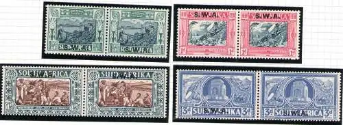 1938 SÜDWESTAFRIKA - SG 105/108 MLH/*