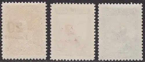 1929 Türkei - Nr. 741/743 Serie mit 3 Werten - postfrisch**