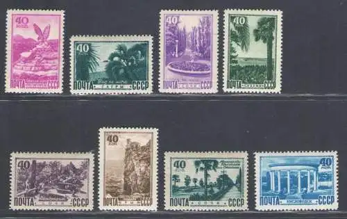 1949 Russland, Ferienorte Krim Kaukasus Nr. 1295/02 - postfrisch**