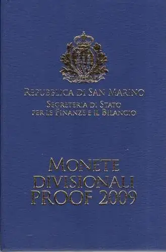 2009 San Marino, Euro-Divisionsmünzen, Spiegelfund