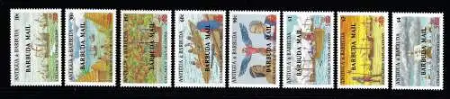 1988 Barbuda, Entdeckung Amerika - Yvert Nr. 968/75 - postfrisch **