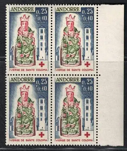 1964 FRANZÖSISCHES ANDORRA, # 172 Jungfrau Santa Coloma, postfrisch **