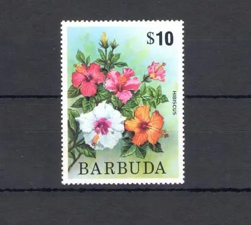 1975 Barbuda, Vögel - Yvert Nr. 223 - 10 $ Polychrom - postfrisch **