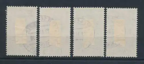 1928 Liechtenstein, n. 82/85, 70. Adventstag von Fürst Johannes II., 4 von 8 Val, gebraucht