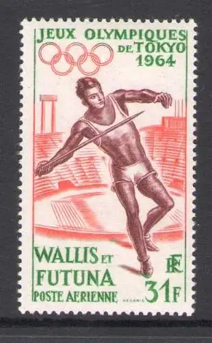 1964 Wallis et Futuna - Yvert Nr. 21 - Olympische Spiele Tokio - postfrisch **