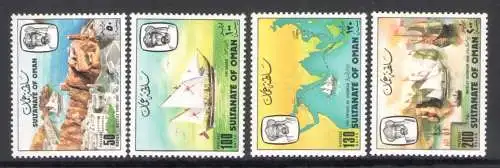 1981 Oman - SG. 250/53 - Sinbad Reise - postfrisch **