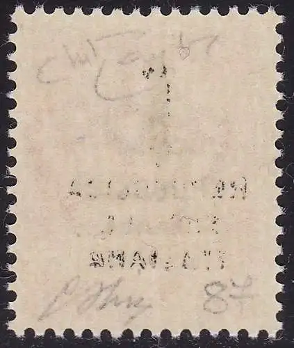 1944 RSI, Nr. 495/A 20c. carminio MNH/** Zertifikat Raybaudi Signature Oliva