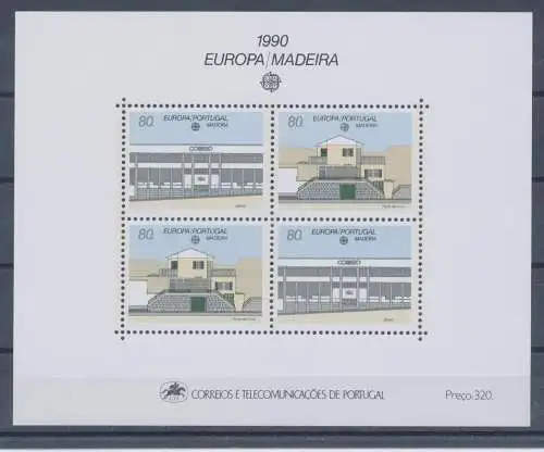 1976 EUROPA CEPT Madeira Bogen Postgebäude postfrisch **