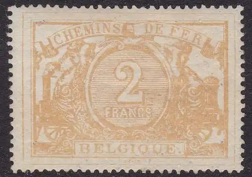 1894 Belgien - COB TR14 2F Ocker MNH/**