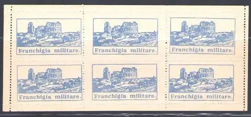 1943 Italien - Königreich, Militärfranchise Nr. F1 - postfrisch **