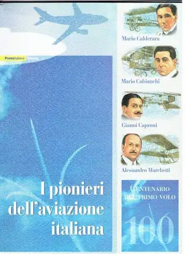 2003 Italien - Republik, - Folder - Centenario del Primo Volo n. 64 MNH **