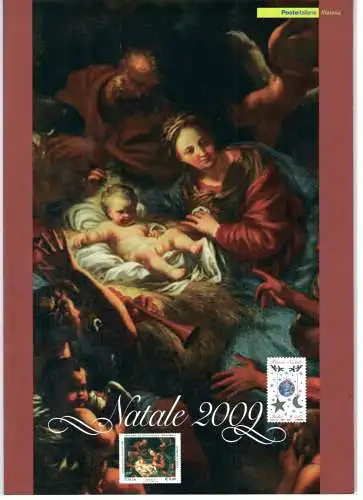 2009 Italien - Republik, Folder - Weihnachten Nr. 213 postfrisch **