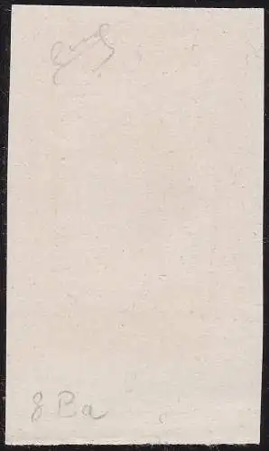 1946 POLNISCHES KORPS, Nr. 8Ba 2z. dunkelschokoladenbraun DICKES KARTE (*)