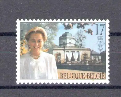 1997 Belgien Paola Ruffo di Calabria Regina dei Belgi Gemeinschaftsausgabe - 1 Wert postfrisch **