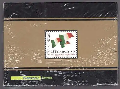 2011 Italia - 150. Einheit Italiens, Silbermarke Nr. 3265A MNH**