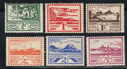 Trikot 1943-44, Ansicht Stanley Gibbons # 3/8 - postfrisch **