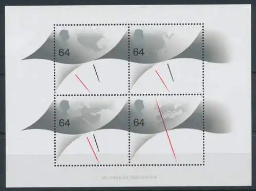 1999 Großbritannien - Greenwich Meridian Bogen # 8 - MNH **