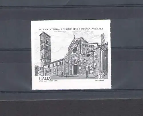 2020 Italien - Basilika von Volterra - Gemeinschaftsausgabe mit dem Vatikan - postfrisch **